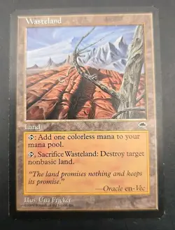 Wasteland Tempest MTG Regular Moderately Played - Image 1