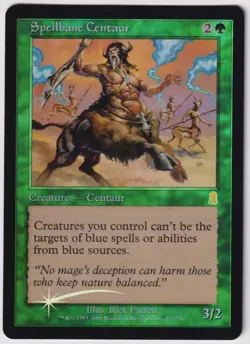 MTG Foil 1X Spellbane Centaur X1 Odyssey Magic - LP/MP - Image 1