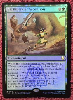MTG Earthbender Ascension FOIL R Avatar: The Last Airbender 175 MINT - Image 1