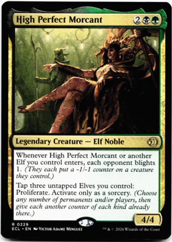 High Perfect Morcant [Lorwyn Eclipsed] Magic MTG ECL 0229 NM 💀🌳 - Image 3