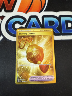 Bravery Charm 175/142 | Stellar Crown | Gold Hyper Rare | Pokemon TCG - Image 1