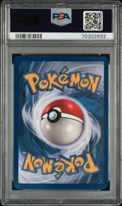1999 POKEMON FOSSIL 1ST ED #4 DRAGONITE-HOLO PSA 8 - Image 2