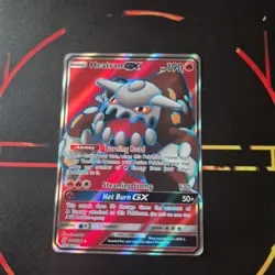 Heatran GX - 216/236 - Ultra Rare - Unified Minds - Pokemon Card - NM/M - Image 1