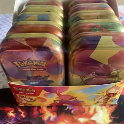 Pokemon TCG Scarlet & Violet 151 Mini Tin Display 10 Tins Factory Sealed - Image 2