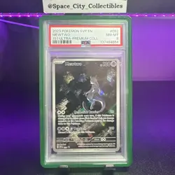 Pokemon TCG Mewtwo 052 Scarlet & Violet Promo 2023 PSA 8 - Image 1