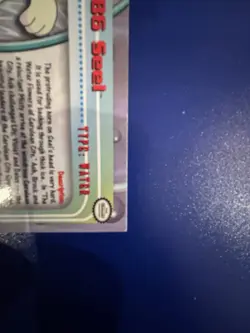 2000 Topps Pokemon TV Animation Edition Series 2 Seel #86 - Image 3