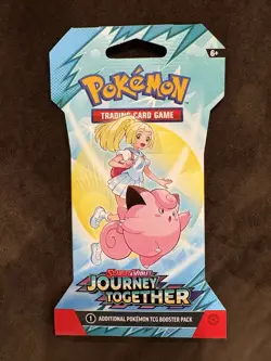 Pokemon TCG Journey Together Sleeved Booster Pack - Random Art - Image 1