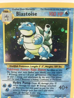 Pokemon 1999 Base Set 2 Blastoise Holo Rare 2/130 - Image 2