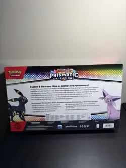 NEW Pokemon TCG Prismatic Evolution Premium Figure Collection FACTORY SEALED - Image 2