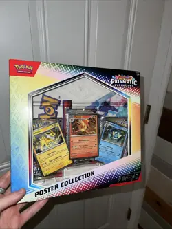 Pokemon TCG Prismatic Evolutions Poster Collection NEW & Factory Sealed Lot of 2 - Image 1