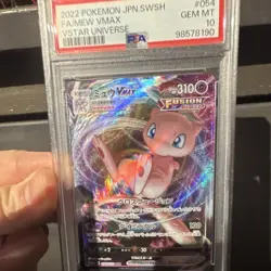 Pokemon TCG Mew VMAX 054/172 Vstar Universe Triple Rare Holo PSA 10 - Image 1