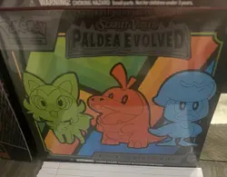 Pokemon Scarlet & Violet Paldea Evolved Elite Trainer Box Sprigatito - Image 1