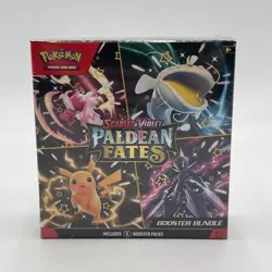 Pokemon TCG Scarlet & Violet Paldean Fates Booster Bundle 6 Packs NEW SEALED - Image 1