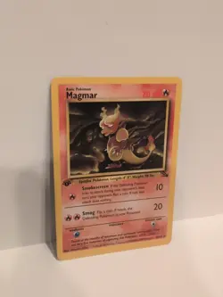 1999 Pokemon Fossil 1st Edition Magmar #39/62 🔥 - Image 1