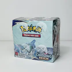 Pokemon Chilling Reign Booster Box 36 Packs New Factory Sealed + Acrylic Case - Image 4