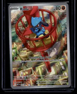 Riolu Black Star Promo Illustration Rare #10 - Pokemon Mega Evolutions - Image 1