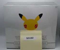 (501182) Pokemon CELEBRATIONS 25th ANNIVERSARY ELITE TRAINER BOX - view images - Image 1