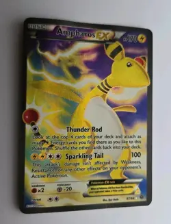 Pokemon TCG Ampharos EX 87/98! MP/HP See Description! - Image 1