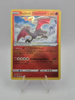 Pokemon Radiant Charizard 020/159 Crown Zenith - Image 1