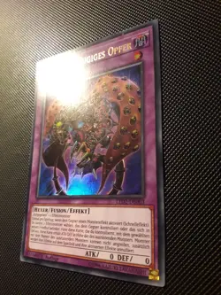 Yu-Gi-Oh! Millenniumaugiges Opfer, LED2-DE003, UR, 1. Auflage, Deutsch, Good - Image 2
