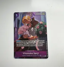 Vinsmoke Sanji Treasure Rare OP10-063 OP12 TR One Piece Alt Art NM - Image 1