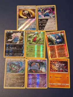Huge Bundle Of Pokemon Cards With 80 Normals And 11 Rare,Ultra Rare Yvetal Break - Image 4