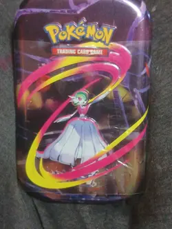 Pokemon Mini Tin Mega Gardevoir Mini Tin with Stickers Sheet And Art Card #0282 - Image 1