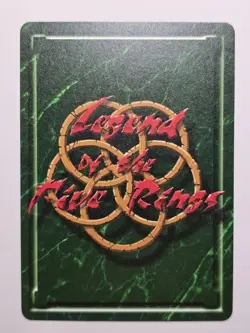 Chi Strike (Time of the Void) NM+ Legend Five Rings L5R Near Mint card ToV - Image 4