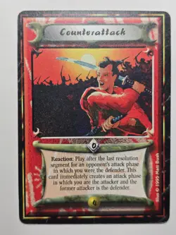 Counterattack (Imperial Edition) L5R Legend of the Five Rings NM+ Near Mint card - Image 1
