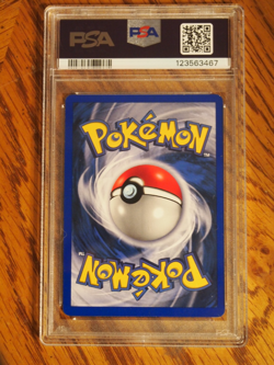 Pokemon 1999 Shadowless Base Clefairy rare foil card, PSA 8 - Image 3