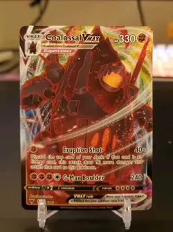 Coalossal VMAX - 099/185 - Vivid Voltage - Ultra Rare Pokemon Card - Near Mint - Image 1