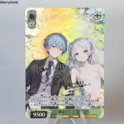 6×Frieren Beyond Journey's End Doujin Card Goddess Stroy Waifu Custom Holo - Image 2