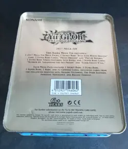 Konami Shonen Jump Yu-Gi-Oh! Trading Card Game 2017 Mega Tin (EMPTY-TIN-ONLY) - Image 2
