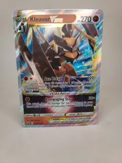Kleavor VStar SWSH249 Holo Promo JUMBO CARD Near Mint Sword & Shield - Image 1