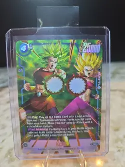 Kale FB08-032 Alternate Art Saiyan's Pride Dragon Ball English Card Fusion World - Image 1