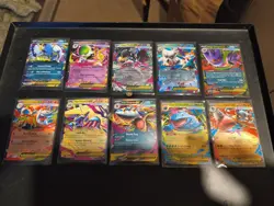 10 Pack Lot Of Mega Evolution Cards All EX All Near Mint - Image 1