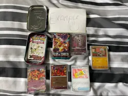 🔥 Pokemon Mystery Mini Tin Bundle - Packs/SAR*/EX/Holo 40+ Cards inside! 🔥 - Image 2