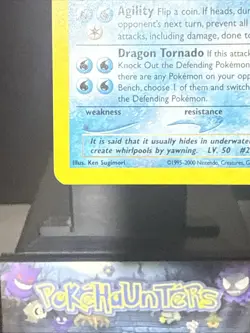 Pokemon Card Kingdra 8/111 1st Edition Holo Rare Neo Genesis WOTC Swirl NM - Image 5