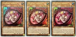 3 x SDBT-EN001 Traptrix Pudica - Ultra Rare 1st Edition Near Mint YuGiOh Card - Image 1