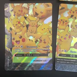 2021 Pikachu V-Union 4-card set Black Star Promo card SWSH139 SWSH142 Pokemon - Image 2