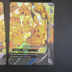 2021 Pikachu V-Union 4-card set Black Star Promo card SWSH139 SWSH142 Pokemon - Image 3