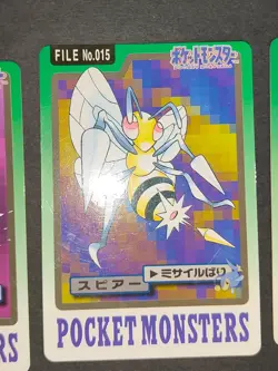 Pokemon Card Carddass Bandai Raichu 014 015 026 058 113 114 Psyduck lot eb227 - Image 3