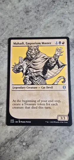 Mahadi, Emporium Master (Showcase) Commander Legends: Battle for Baldur's MTG NM - Image 1