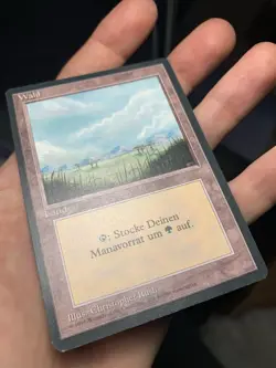 German FBB • Misprint Wald "Forest Plains" • NM / Unplayed • Mtg (13) - Image 4