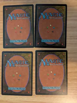 MtG Korean FBB Strip Mine x4 (1 Playset) Old School - Image 2