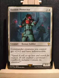 Bastion Protector - Final Fantasy Commander - Rare - NM (see pics) MTG - Image 1
