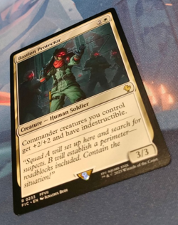 Bastion Protector - Final Fantasy Commander - Rare - NM (see pics) MTG - Image 3