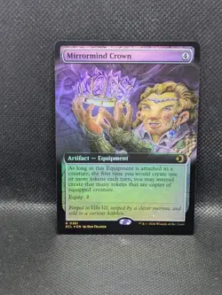 Mirrormind Crown (Extended Art) Foil R Lorwyn Eclipsed 381 - Image 1