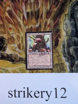 1x Mishra's Factory (Spring) - Signed by Kaja Foglio & Phil Foglio - MTG - Image 1