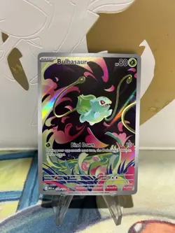 Bulbasaur 133/132 Mega Evolution Illustration Rare Pokemon TCG NM - Image 1